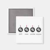 Guitar Amp Knobs Magneet (Voorkant / Achterkant)