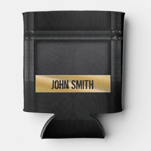 Guitar amp met aangepaste naam blikjeskoeler (Voorkant)