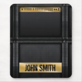 Guitar amp met aangepaste naam muismat (Voorkant)