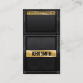 Guitar amp met aangepaste naam visitekaartje (Voorkant)