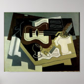 Guitar and Clarinet, 1920 Poster (Voorkant)
