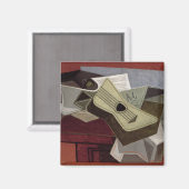 Guitar and Newspaper, 1925 Magneet (Voorkant / Achterkant)