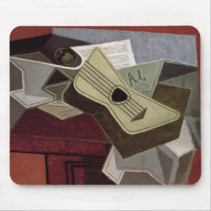 Guitar and Newspaper, 1925 Muismat