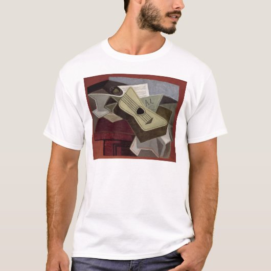 Guitar and Newspaper, 1925 T-shirt (Voorkant)