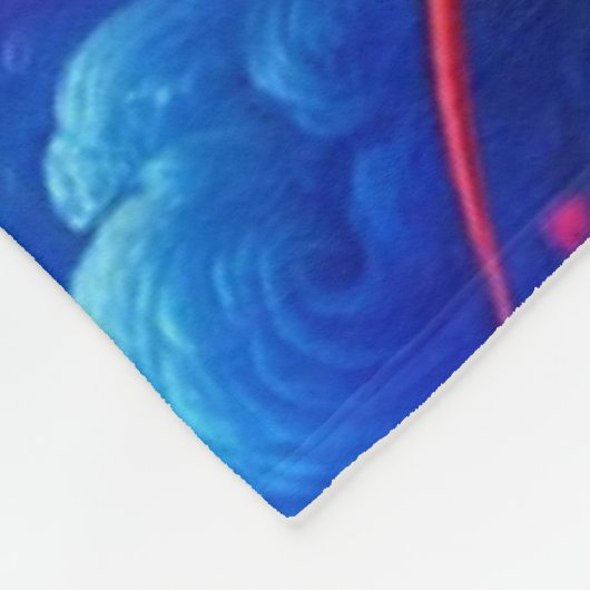 Guitar Art Fleece Deken (Hoek)