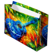 Guitar Art Groot Cadeauzakje (Voorkant Gekanteld)