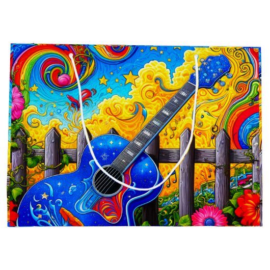 Guitar Art Groot Cadeauzakje (Achterkant)
