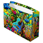 Guitar Art Groot Cadeauzakje (Achterkant Gekanteld)