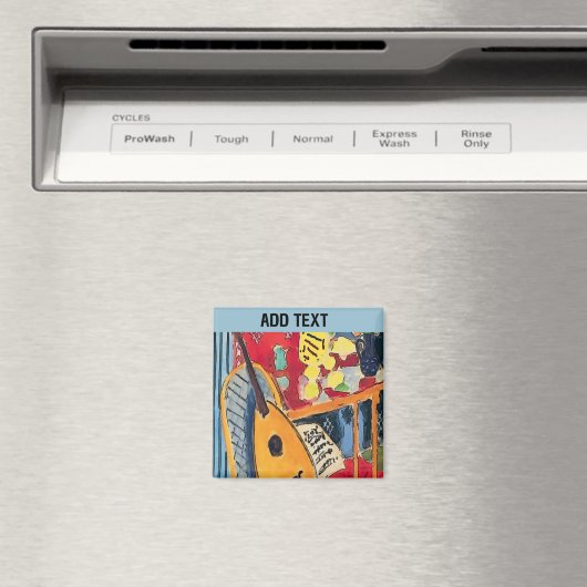 Guitar Art Magneet (Insitu (Vaatwasser))