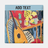 Guitar Art Magneet (Voorkant)