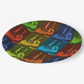 Guitar Art Papieren Bordje (Gekanteld)