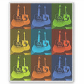 Guitar Art STICKER (Voorkant)