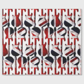 Guitar Art - Union Jack British England Vlag Cadeaupapier (Vlak)