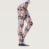 Guitar Art - Union Jack British England Vlag Leggings (Rechts)