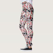 Guitar Art - Union Jack British England Vlag Leggings (Links)