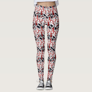 Guitar Art - Union Jack British England Vlag Leggings