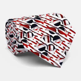 Guitar Art - Union Jack British England Vlag Stropdas