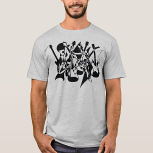 Guitar Art van William F. Tracy III T-shirt