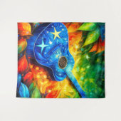 Guitar Art Wandkleed (Voorkant (horizontaal))