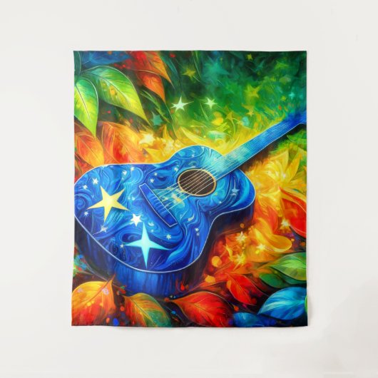 Guitar Art Wandkleed (Voorkant)