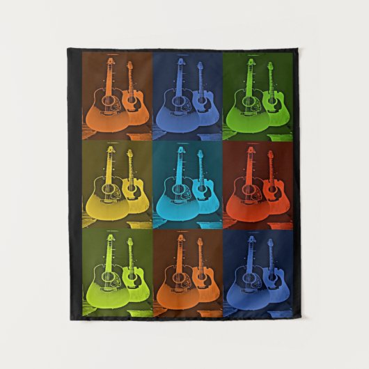 Guitar Art Wandkleed (Voorkant)