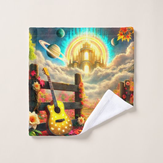 Guitar Art Washandje (Wasdoekje)