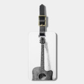 Guitar Bagagelabel (Voorkant verticaal)
