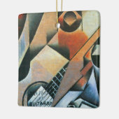 Guitar (Banjo) en Glazen, Juan Gris,  kunst Keramisch Ornament (Links)