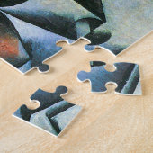 Guitar (Banjo) en Glazen, Juan Gris, kunst Legpuzzel (Zijkant)