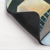 Guitar (Banjo) en Glazen, Juan Gris,  kunst Muismat (Hoek)