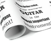 Guitar - Belangrijkste instrument Cadeaupapier (Rol Hoek)