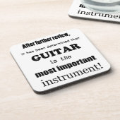 Guitar - Belangrijkste instrument Drankjes Onderzetter (Linkerzijde)