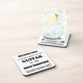 Guitar - Belangrijkste instrument Drankjes Onderzetter (Rechterzijde)