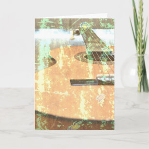 Guitar Birthday-kaart Kaart