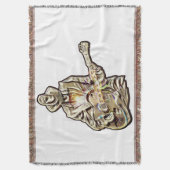 Guitar Blues Mann - Voel het je voor Deken (Voorkant Verticaal)