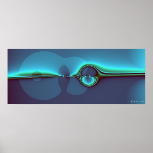 GUITAR BLUES POSTER (Voorkant)