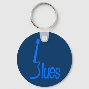 Guitar Blues Sleutelhanger