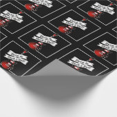 Guitar Born to Rock & Roll Music Musician Gift Cadeaupapier (Hoek)