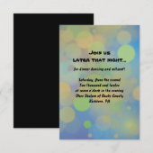 Guitar Boy Bar Mitzvah Receptie Party Kaart (Voorkant / Achterkant)