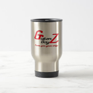 Guitar BoyZ™ Monogram Travel Mug Reisbeker