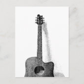 Guitar Briefkaart (Voorkant)