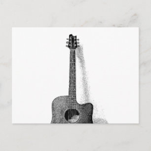 Guitar Briefkaart