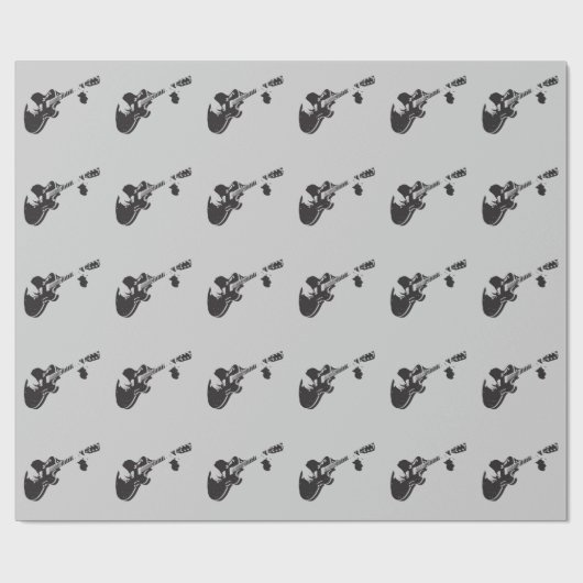 Guitar - cadeaupapier (Vlak)