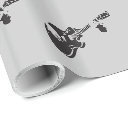 Guitar - cadeaupapier (Rol Hoek)