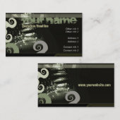 GUITAR "CamoGreens"-Visitekaartje Visitekaartje (Voorkant / Achterkant)