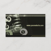 GUITAR "CamoGreens"-Visitekaartje Visitekaartje (Achterkant)