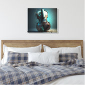 Guitar Canvas Afdruk (Insitu (Slaapkamer))