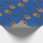 Guitar Cartoon Cadeaupapier (Hoek)
