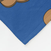 Guitar Cartoon Fleece Deken (Hoek)