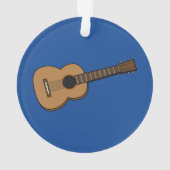 Guitar Cartoon Ornament (achterkant)